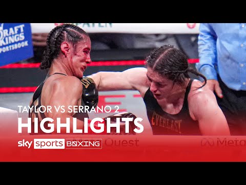 HIGHLIGHTS! Blockbuster Katie Taylor vs Amanda Serrano rematch!