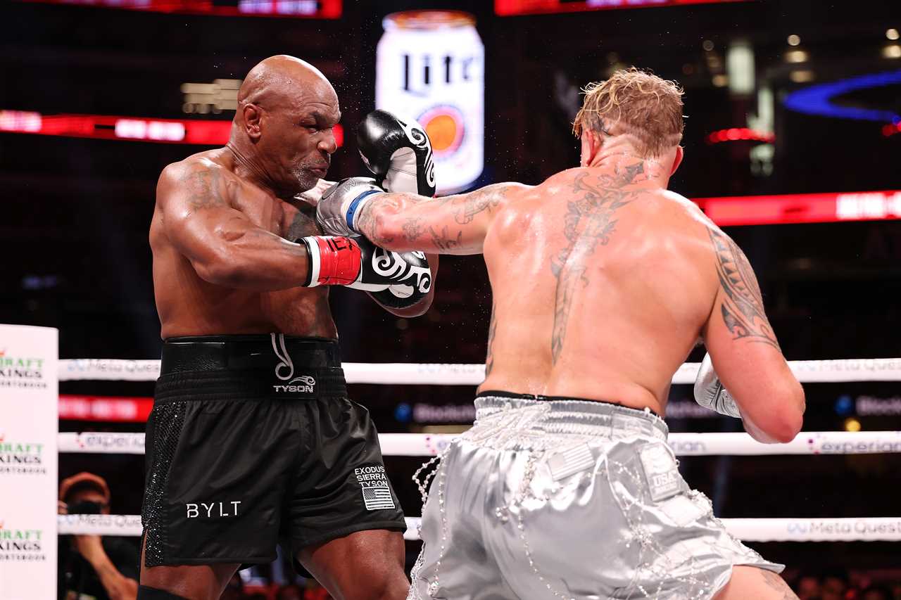 Mike Tyson's Punch Stats from Fight with Jake Paul Paint a Disappointing Picture