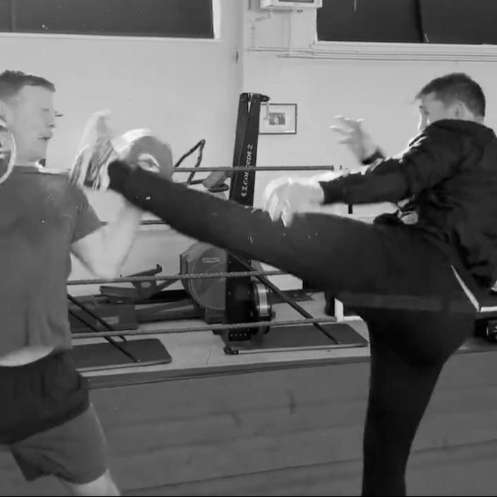 Darren Till Threatens to Kick Tommy Fury in the Face During Boxing Match