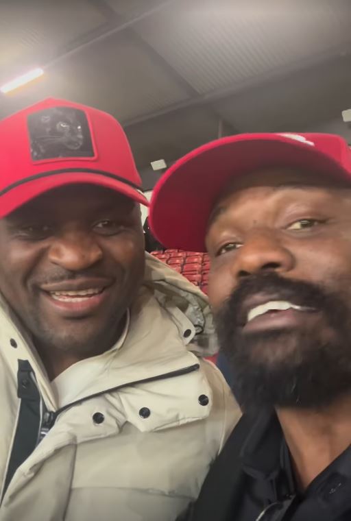 Heavyweight Stars Derek Chisora and Francis Ngannou Tease Potential Bout After Meeting at Old Trafford