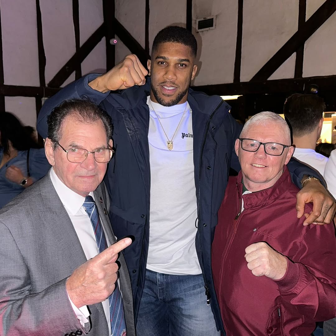 Anthony Joshua Celebrates Coach's Birthday and Shares Throwback Snap