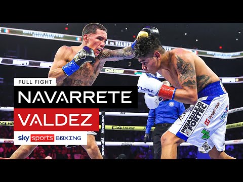 FULL FIGHT! Emanuel Navarrete vs Oscar Valdez II  HUGE BODY-SHOT KO 🤯