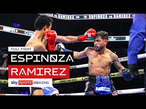 FULL FIGHT! Rafael Espinoza vs Robeisy Ramirez II  BIZARRE ENDING 🤯