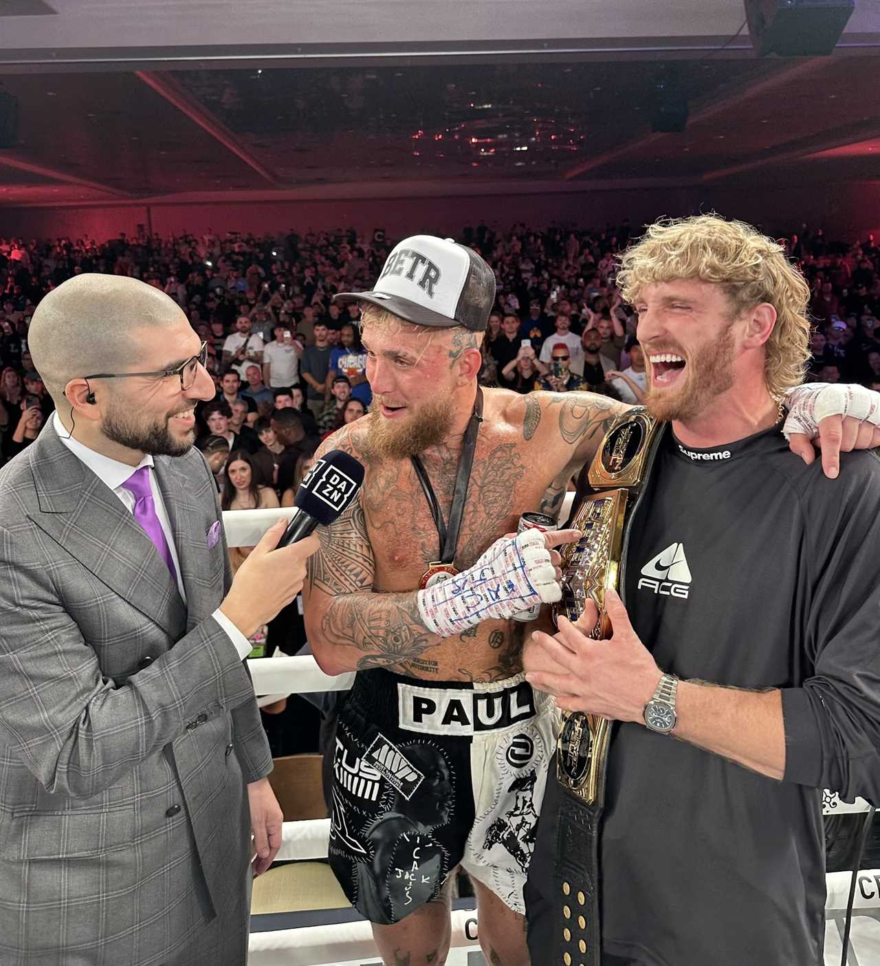Logan Paul Responds to John Fury's Fight Challenge with Two Words