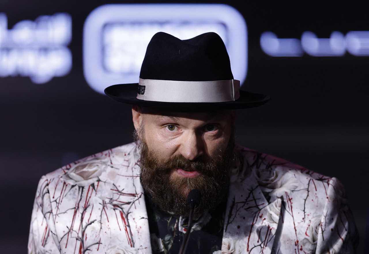 TYSON FURY VOWS TO PUT OLEKSANDR USYK IN THE HURT LOCKER AHEAD OF REMATCH