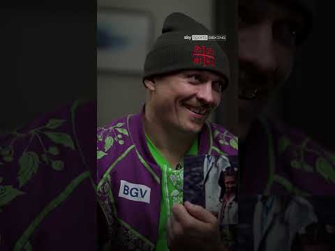 Usyk picks the CREEPIEST picture from that viral trailer 🤣