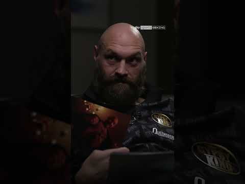 Tyson Fury looking back at THAT iconic trailer! 👀