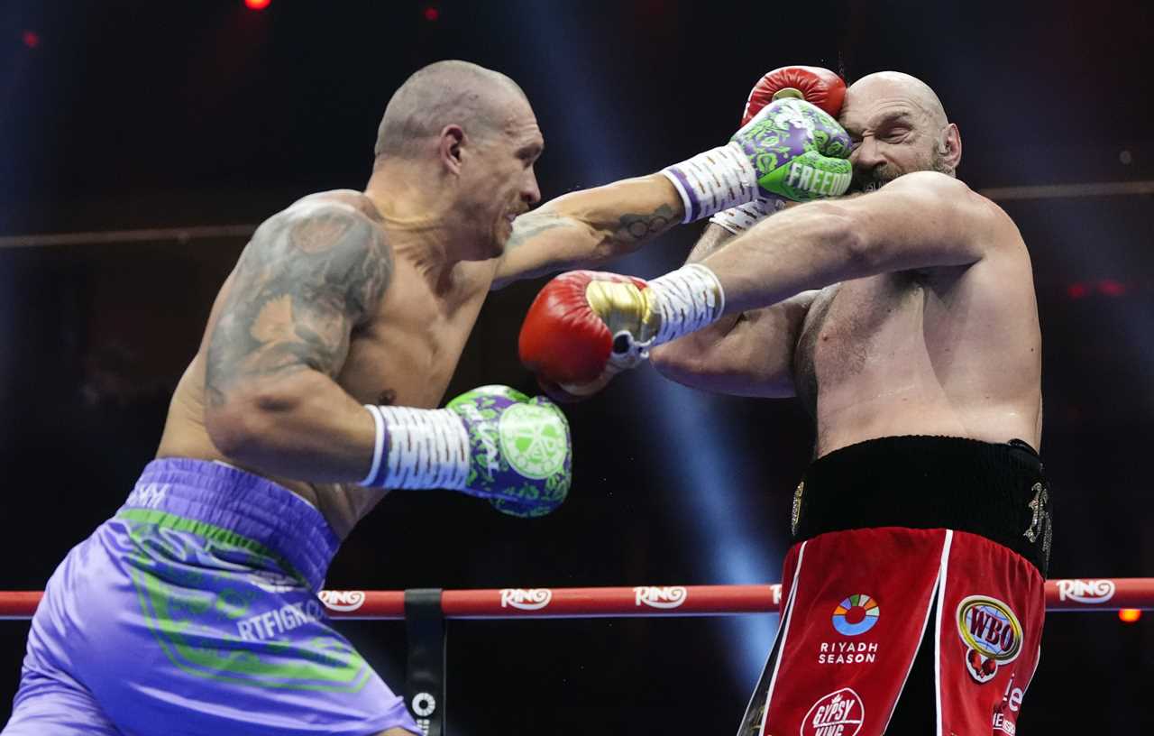 Punch stats from Tyson Fury’s rematch defeat to Oleksandr Usyk reveal INCREDIBLE accuracy from defending champ