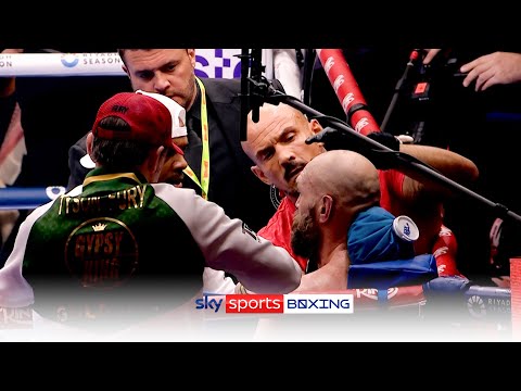 REVEALED! What Tyson Fury's corner said before final round 👀