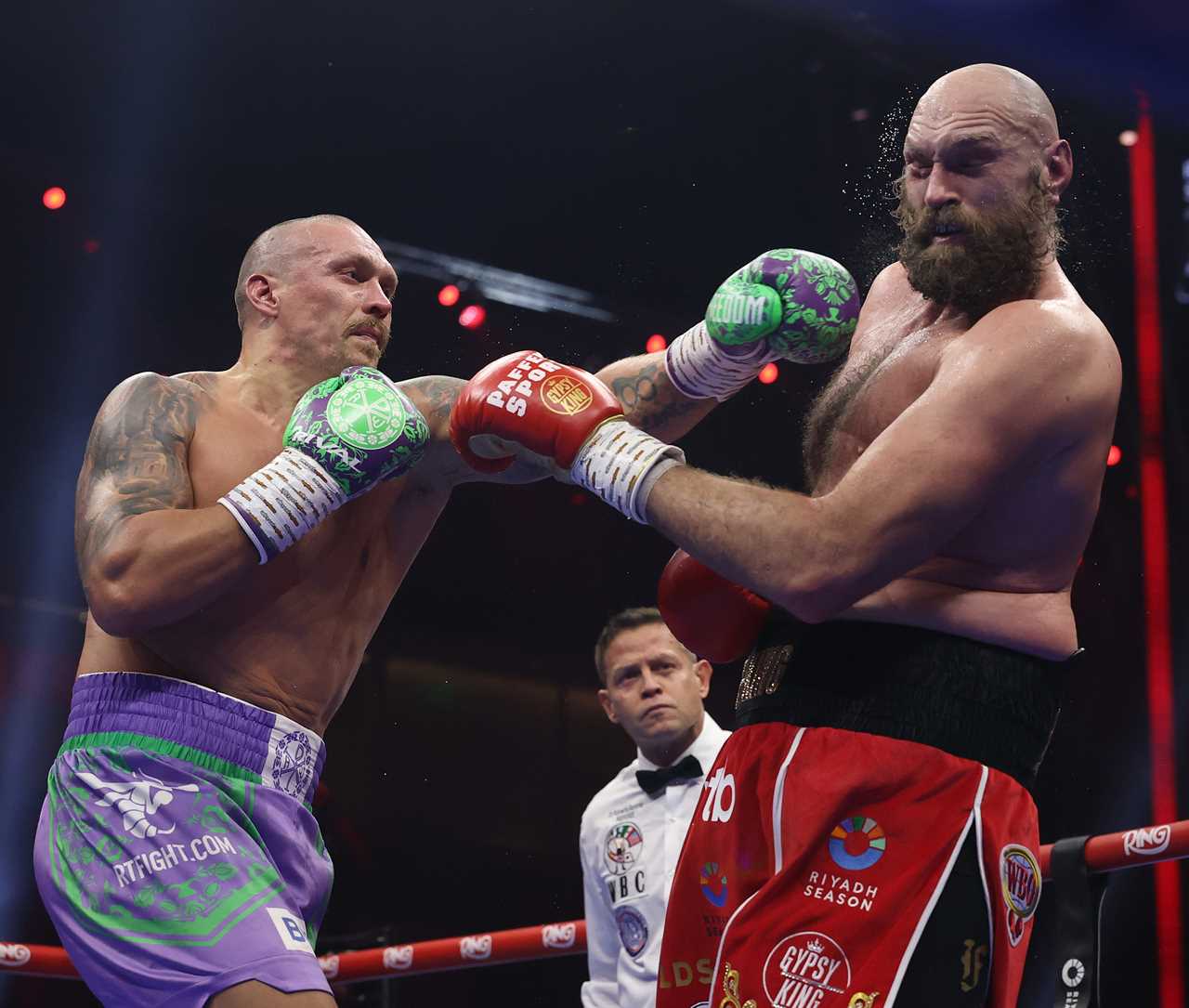 Usyk predicts winner between Tyson Fury and Anthony Joshua after beating both TWICE
