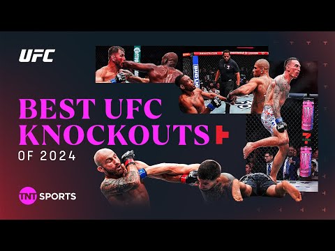 THE BEST & MOST BRUTAL UFC Knockouts of 2024! 💣💥  Holloway, Pereira, Jones & MORE! 🔥😮‍💨