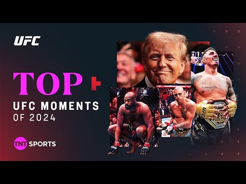 TOP UFC Moments Of 2024 😮‍💨🔥  Donald Trump, Pereira KO Celebration, Perez Victory Twerk & Jon Jones