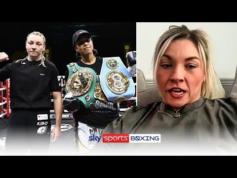 I held my OWN! 😤  Lauren Price on frosty exchange with Tasha Jonas last month 🥶