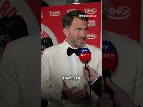 Eddie Hearn hopeful for AJ vs Fury at Wembley this year 🥊 👀