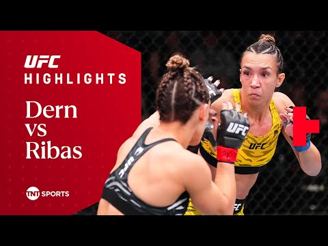 ARMBAR FINISH ENDS THE CONTEST! 😮‍💨  Mackenzie Dern vs Amanda Ribas  UFC Fight Night Highlights