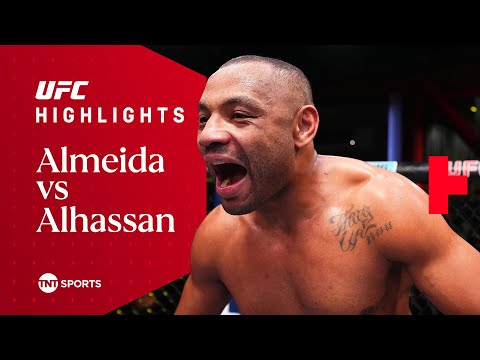 ONE PUNCH KNOCKOUT! 💥  Cesar Almeida vs Abdul Razak Alhassan  UFC Fight Night Highlights