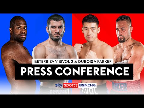 BETERBIEV v BIVOL 2 & DUBOIS v PARKER 🔥  Launch Press Conference