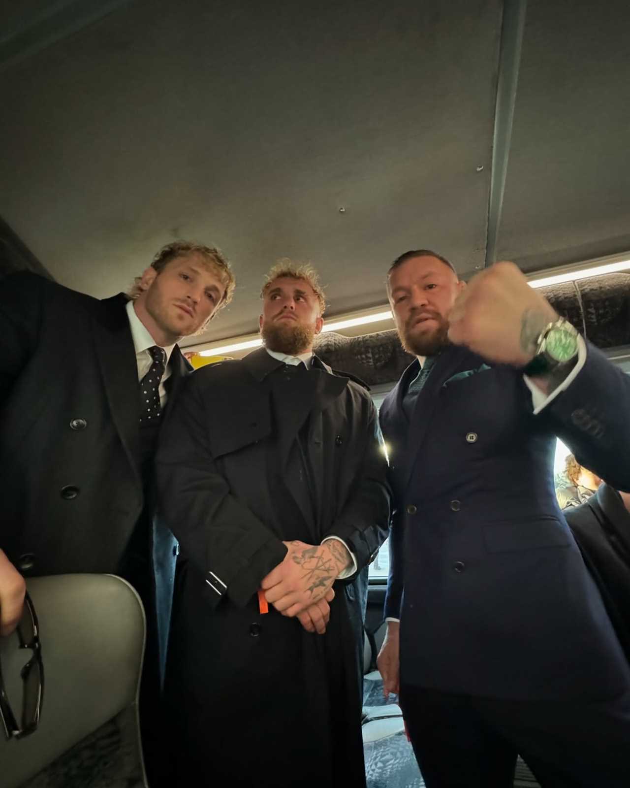 Jake Paul and Conor McGregor Set Aside Feud at Donald Trump’s Inauguration