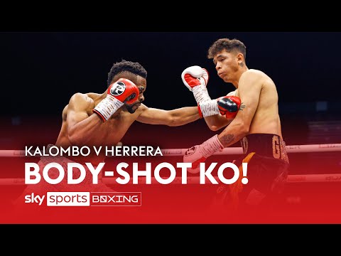 HUGE BODY-SHOT KO!  Emmany Kalombo vs Sergio Garcia Herrera