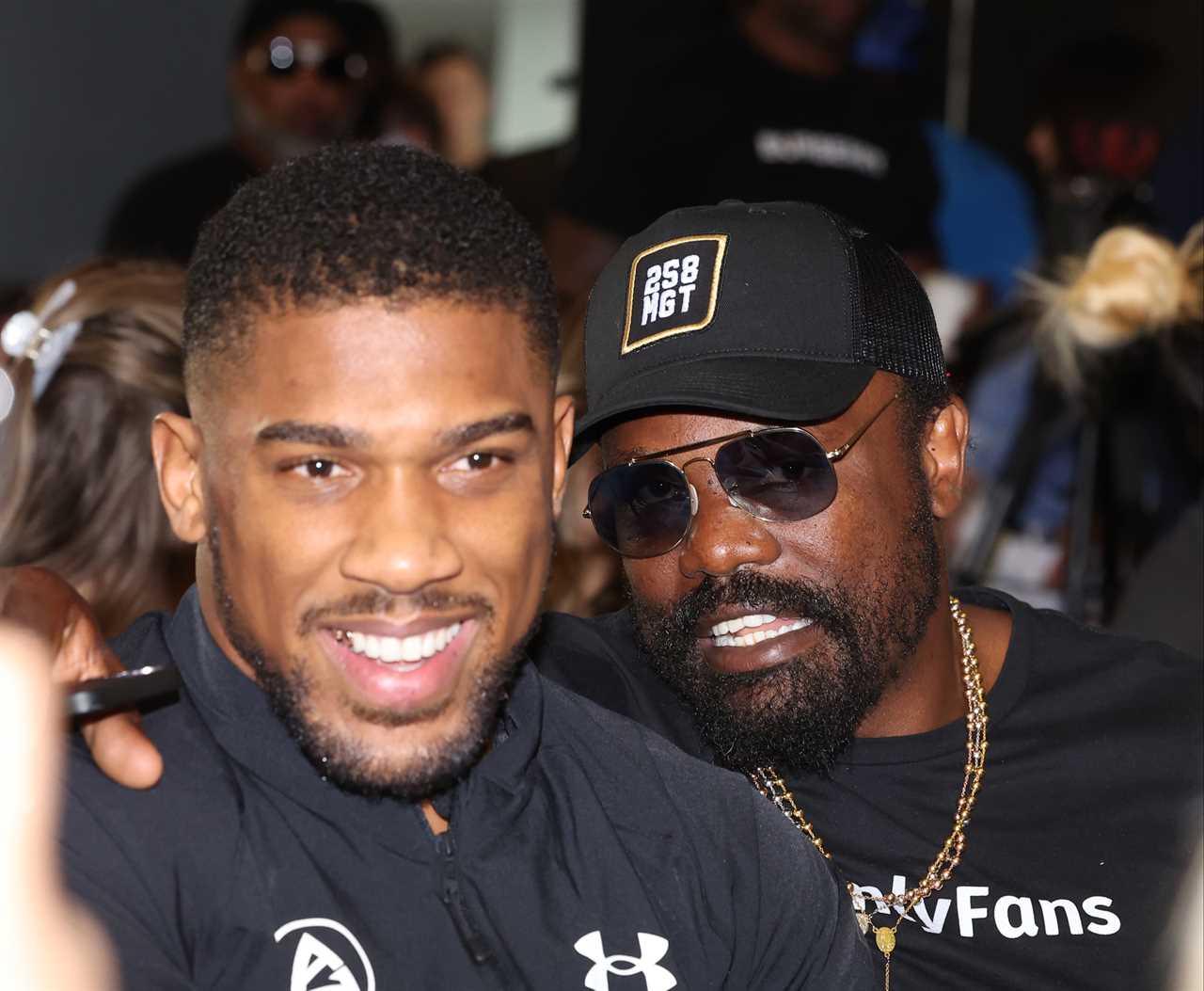 Derek Chisora Teases School Sports Day Rivalry with Anthony Joshua