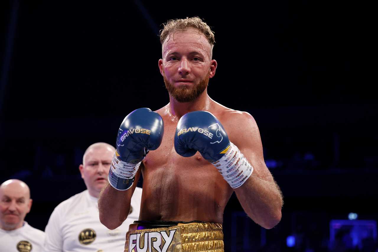 Tyson Fury's Cousin Walter Secures Third Win as Former Heavyweight Champion Cheers Him On in Manchester