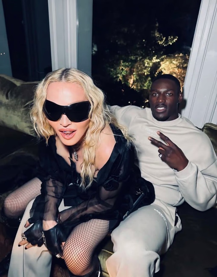 Lawrence Okolie and Richard Riakporhe Clash Over Hugging and Kissing Madonna
