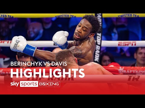HIGHLIGHTS! Denys Berinchyk vs Keyshawn Davis!  WBO world lightweight title fight