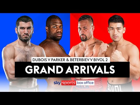 LIVE GRAND ARRIVALS! 🔥  Daniel Dubois vs Joseph Parker  and Artur Beterbiev vs Dmitry Bivol 2