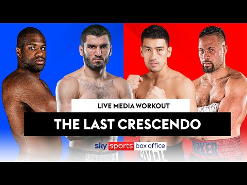 LIVE MEDIA WORKOUT! 🥊  Daniel Dubois vs Joseph Parker & Artur Beterbiev vs Dmitry Bivol 2