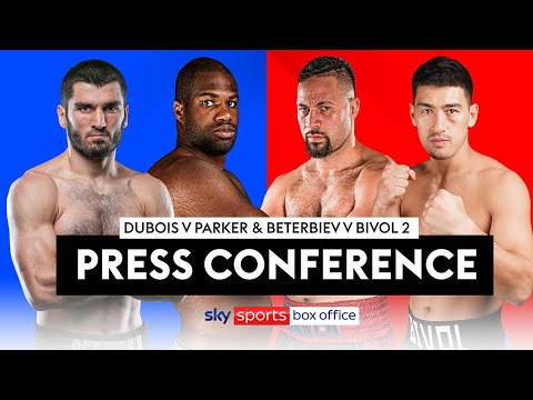 LIVE PRESS CONFERENCE 🗣️  Daniel Dubois vs Joseph Parker & Artur Beterbiev vs Dmitry Bivol 2