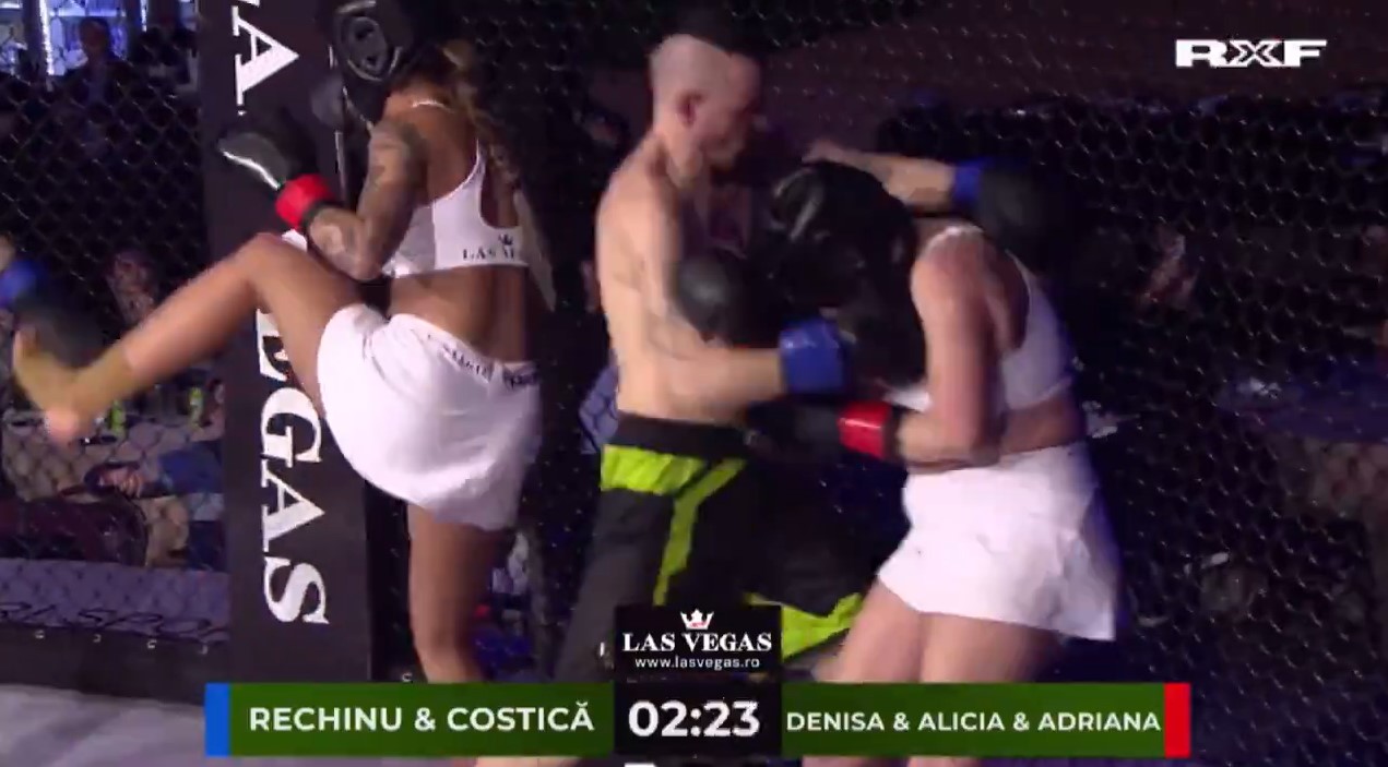 Shocking MMA Fight Sees Models Brutally Beaten by Male Fighters