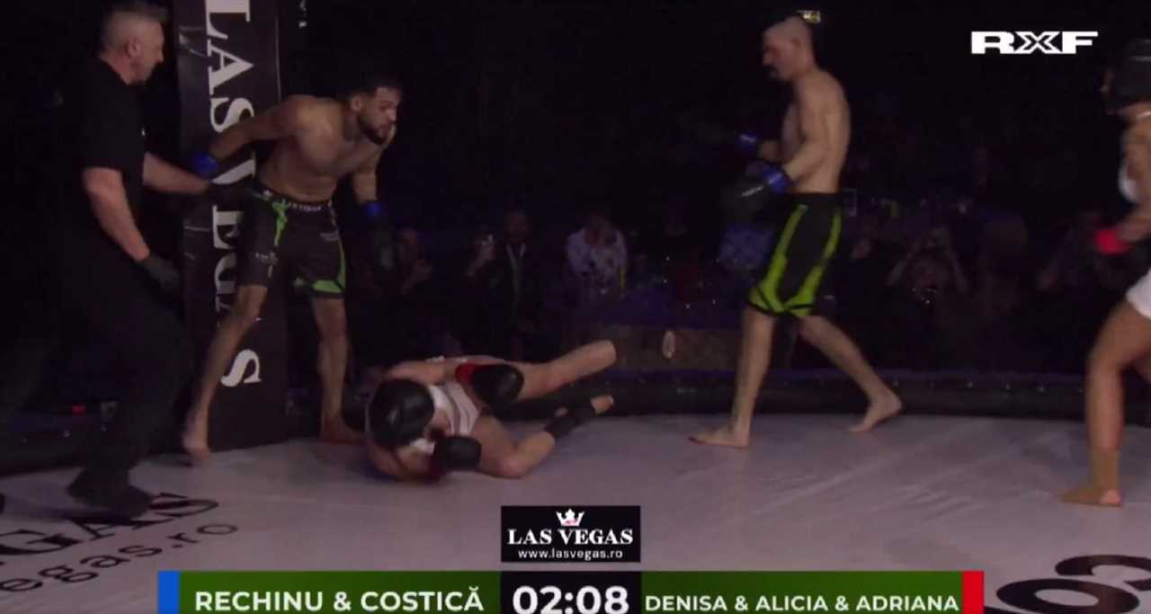 Shocking MMA Fight Sees Models Brutally Beaten by Male Fighters