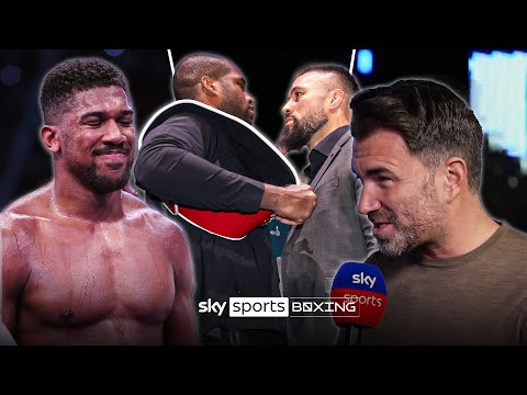 He WANTS to fight the winner! 💪 Eddie Hearn reveals what's next for Anthony Joshua