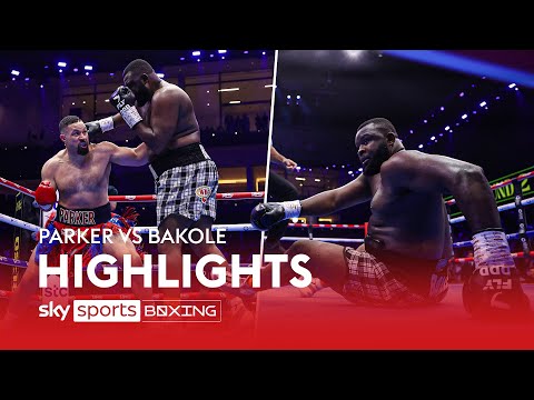 BIG PARKER KO! 💥 Joseph Parker vs Martin Bakole  Heavyweight title bout HIGHLIGHTS!