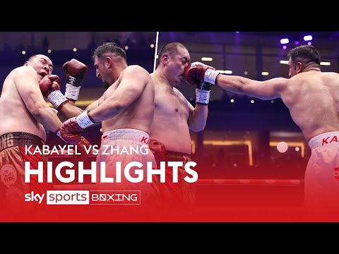 HIGHLIGHTS! 🔥 Agit Kabayel vs Zhilei Zhang  Heavyweight Title Bout