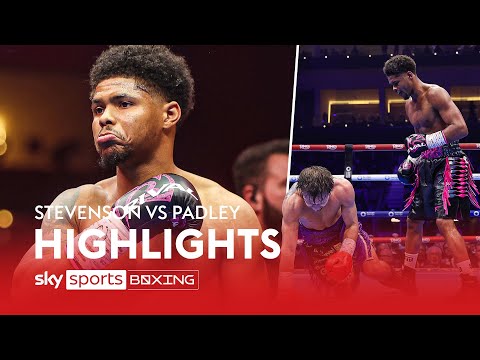 HIGHLIGHTS! Shakur Stevenson vs Josh Padley  WBC lightweight title fight