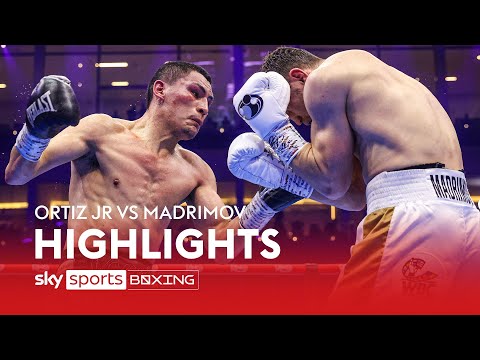 TITLE RETAINED  Vergil Ortiz Jr vs Israil Madrimov  Interim super-welterweight title  Highlights