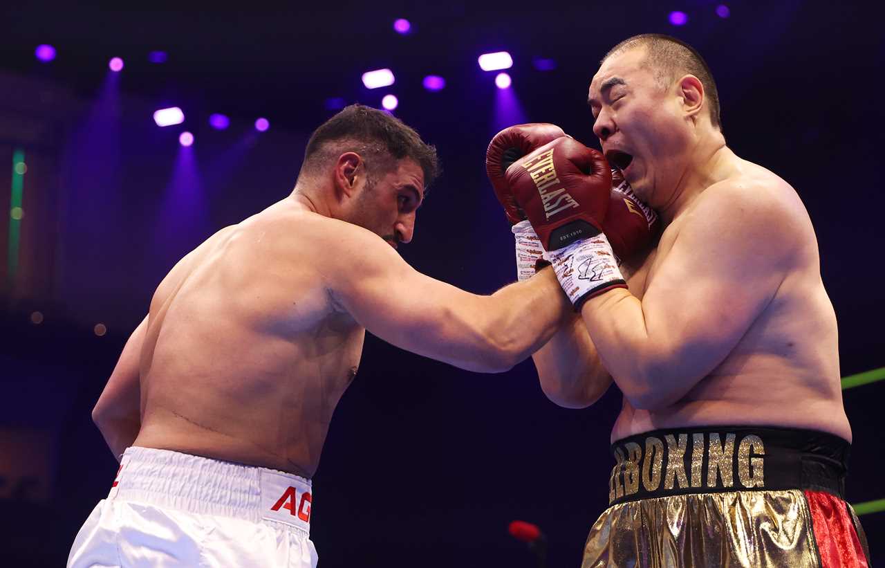 Chinese Boxer Zhilei Zhang Knocked Out by Agit Kabayel in Career First