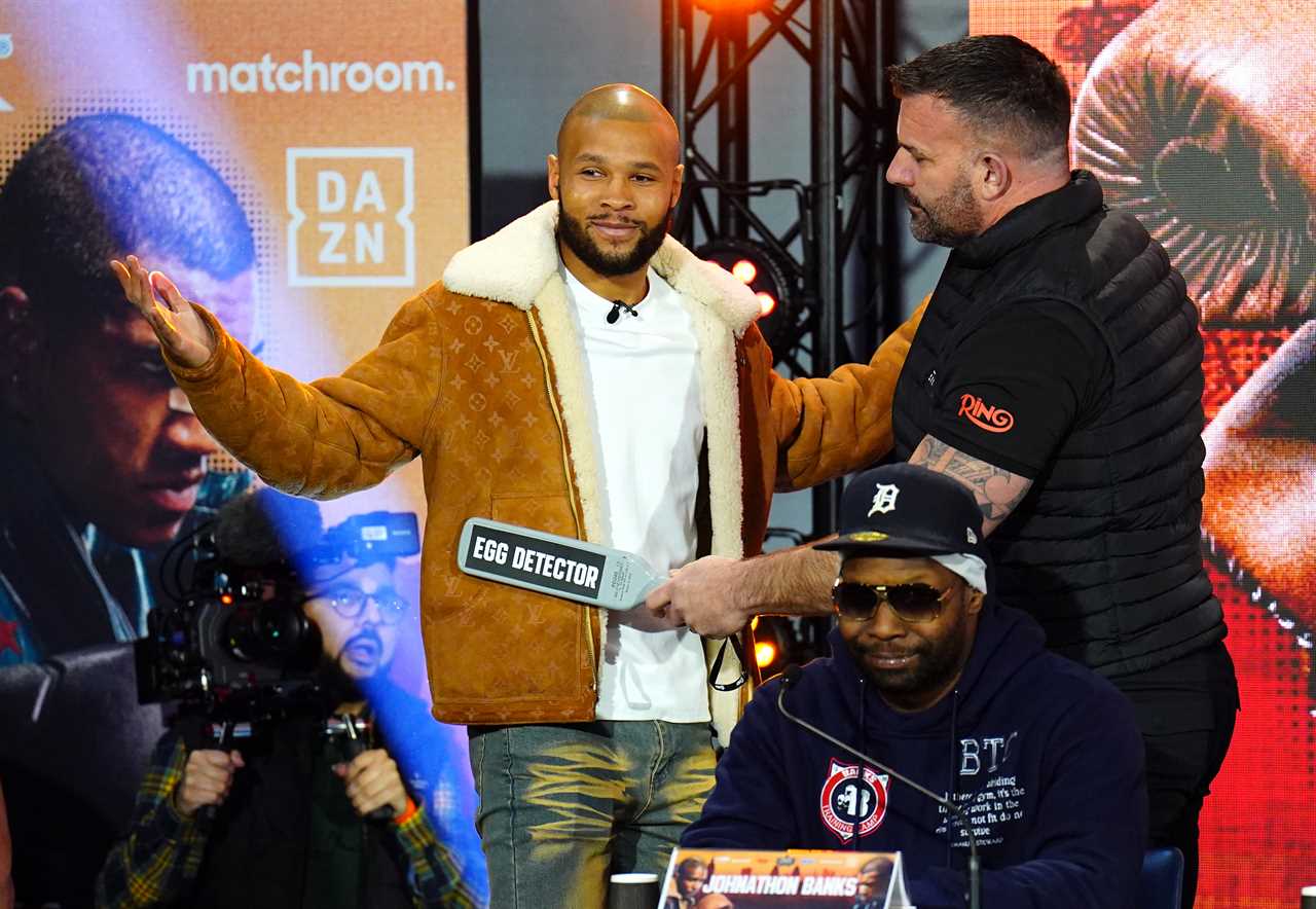 Chris Eubank Jr Checked for Eggs Before Conor Benn Press Conference After Egg Controversy
