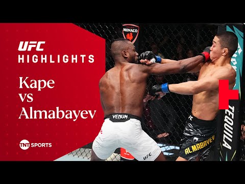 RELENTLESS STRIKING! 💥  Manel Kape vs Asu Almabayev  UFC Fight Night Highlights