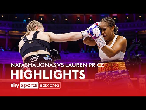HIGHLIGHTS! Natasha Jonas vs Lauren Price  WBC, IBF and WBA welterweight world title fight