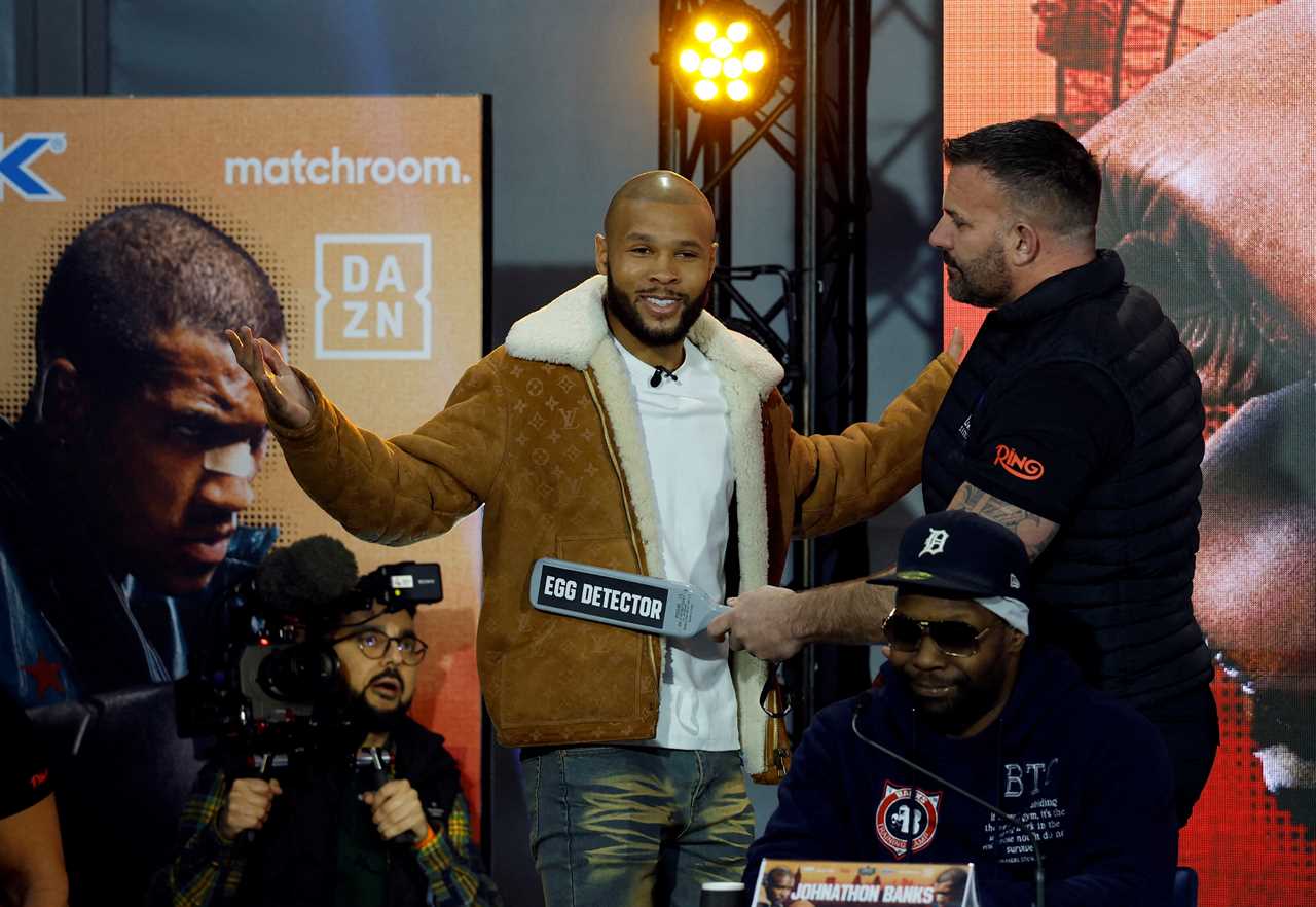 Chris Eubank Jr Fined £100,000 for Slapping Conor Benn with an Egg