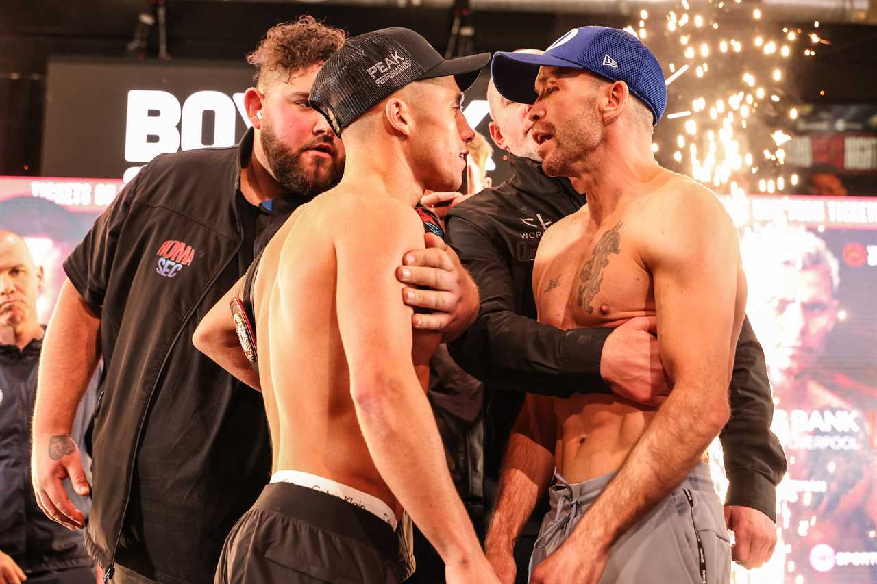 NICK BALL and TJ DOHENY almost come to blows in heated face-off