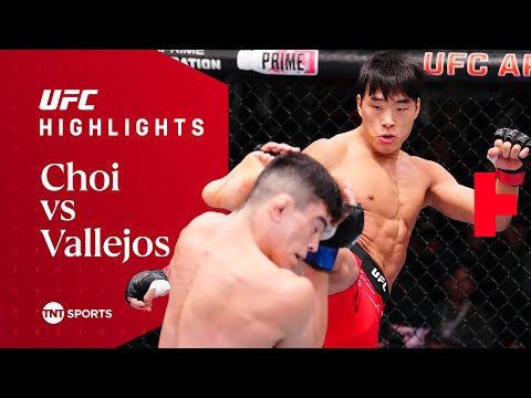 LETHAL OVERHAND! 🔥  Seung Woo Choi vs Kevin Vallejos  UFC Fight Night Highlights