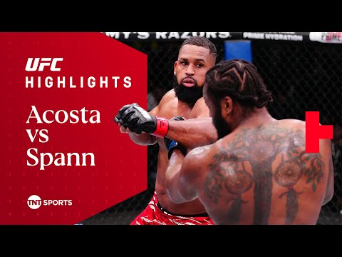 FLASH KNOCKOUT! 💥  Waldo Cortes-Acosta vs Ryan Spann  UFC Fight Night Highlights