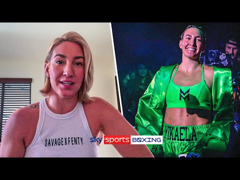 She's 100% scared to go face-to-face with me 👀  Mikaela Mayer previews Sandy Ryan fight!