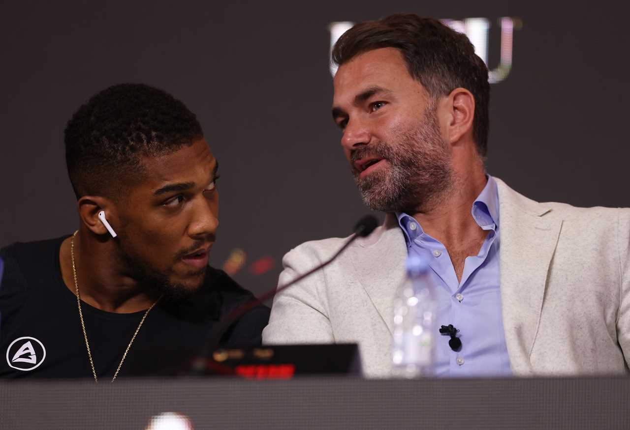 'Most beautiful phone call' – Eddie Hearn reveals new 'ideal world' hopes for Tyson Fury vs Anthony Joshua fight