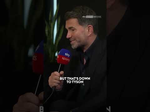 Eddie Hearn gives an update on the future of Anthony Joshua 💭