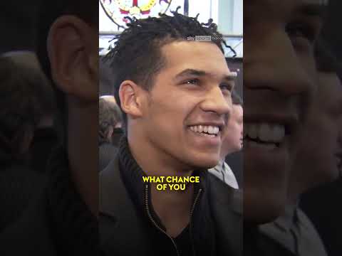 Conor Benn in 2016 on whether he would fight Chris Eubank Jr. in the future 👀
