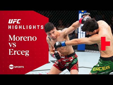 JOB DONE! 💪  Brandon Moreno vs Steve Erceg UFC Fight Night Highlights